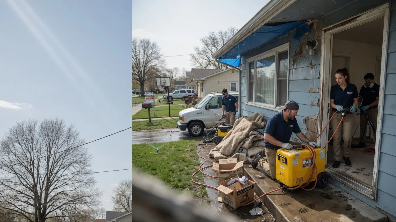 Basement Flood Cleanup in Clinton, MN near me